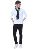 FabSeasons Men  Casual Self Design Scarf for Winter